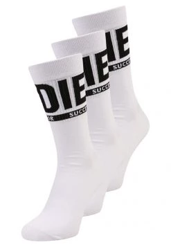 Diesel Unisexo SKM-RAY-THREEPACK 3 PACK - Calcetines - Weiß