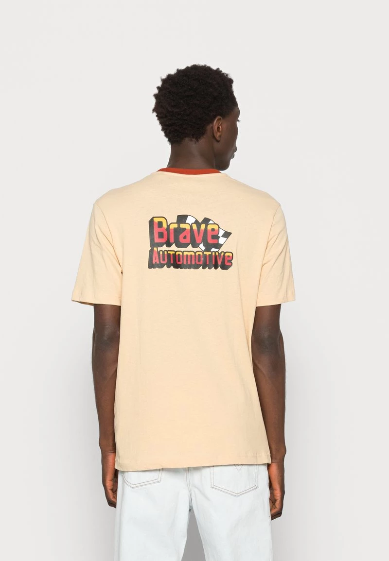 Diesel Hombre JUST - Camiseta Estampada - Light Beige 5 Diesel Hombre JUST - Camiseta Estampada - Light Beige - Imagen 3