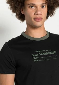 Diesel Hombre DIEGOR - Camiseta Estampada - Black -Ritmo Diesel Tienda 51d63326c9e6484199bb953882e3e08d