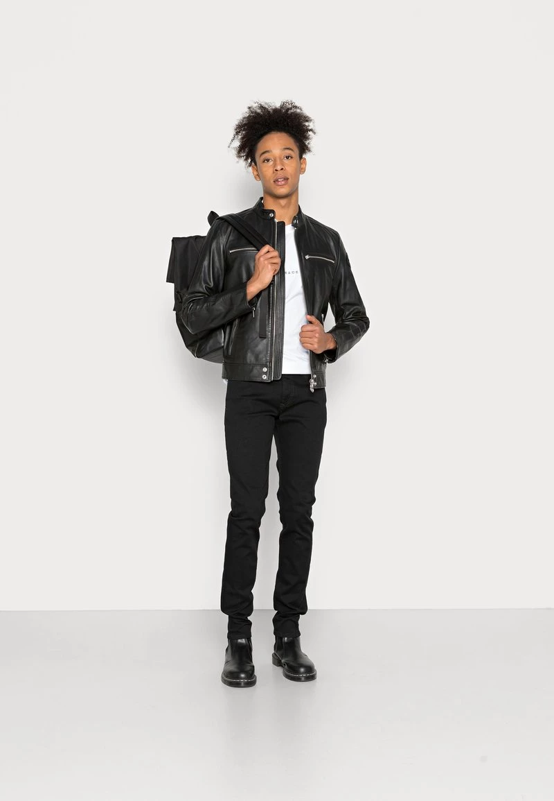 Diesel Hombre L-BOY-CL - Chaqueta De Cuero - Black 4 Diesel Hombre L-BOY-CL - Chaqueta De Cuero - Black - Imagen 2