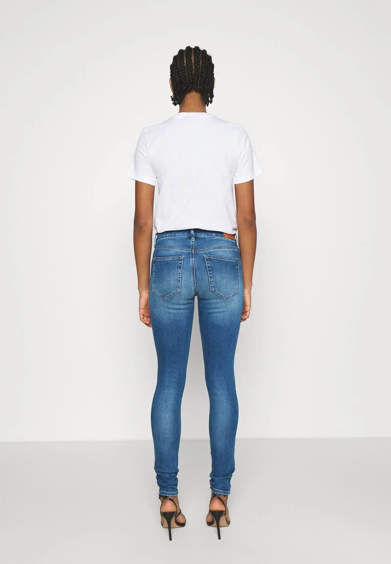 Diesel Mujer SLANDY - Vaqueros Pitillo - Medium Blue 5 Diesel Mujer SLANDY - Vaqueros Pitillo - Medium Blue - Imagen 3