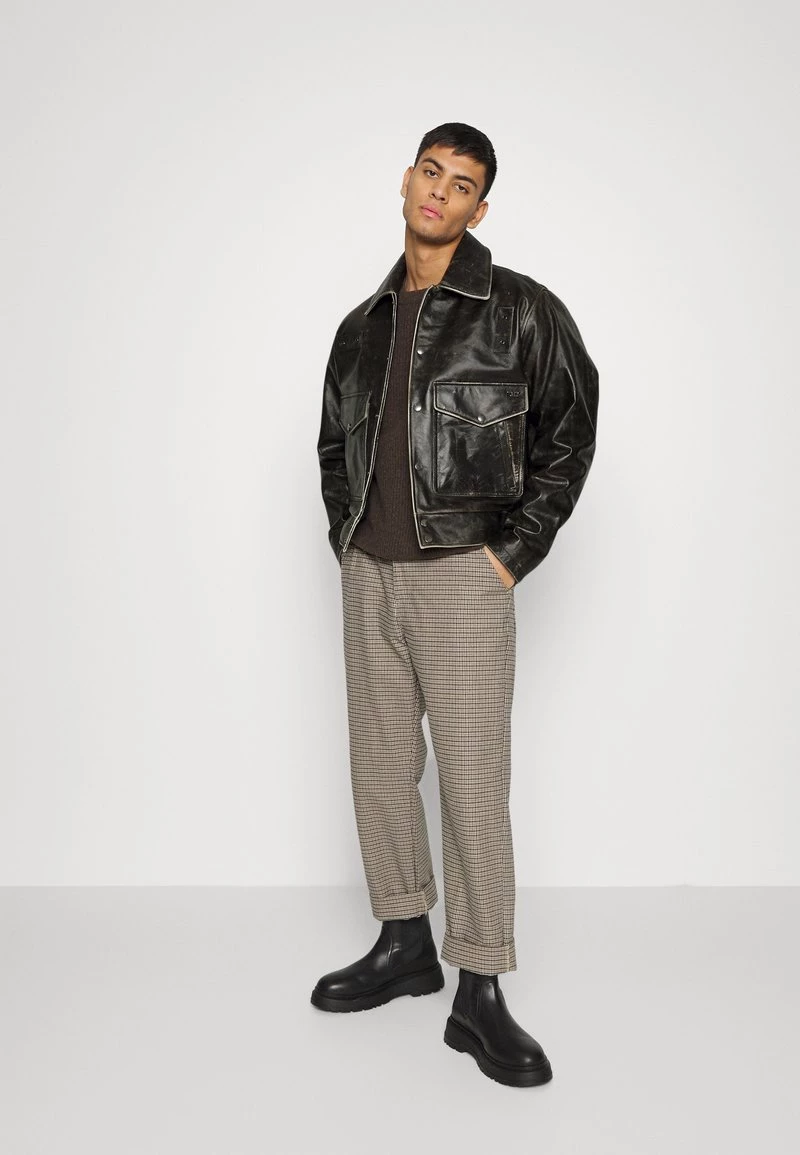 Diesel Hombre L MUDDY - Chaqueta De Cuero - Black 4 Diesel Hombre L MUDDY - Chaqueta De Cuero - Black - Imagen 2