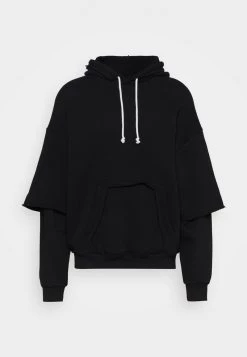 Diesel Unisexo S-OBER UNISEX - Jersey Con Capucha - Black