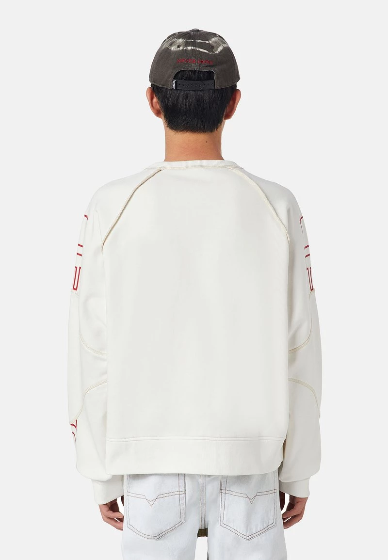 Diesel Hombre RAGLE - Sudadera - White 5 Diesel Hombre RAGLE - Sudadera - White - Imagen 3