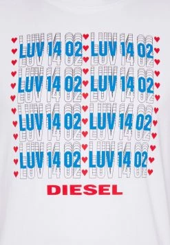 Diesel Hombre UMLT-DIEGOS - Camiseta De Pijama - Bright White -Ritmo Diesel Tienda 5d62f8f24c014931a3e0bf3506ea5898