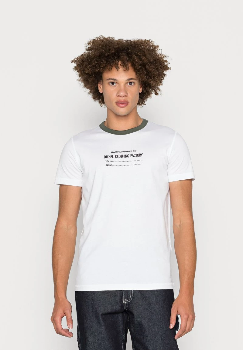Diesel Hombre DIEGOR - Camiseta Estampada - White 3 Diesel Hombre DIEGOR - Camiseta Estampada - White