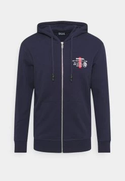 Diesel Hombre BRANDON - Sudadera Con Cremallera - Peacoat