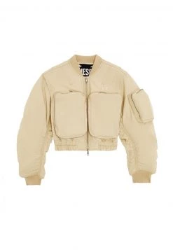 Diesel Mujer G-KHLOE - Chaquetas Bomber - Beige -Ritmo Diesel Tienda 5f69a063fd5e4ab5b06842e61deba1b2