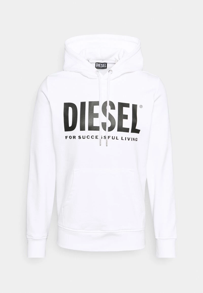 Diesel Hombre S-GIRK-HOOD-ECOLOGO UNISEX - Jersey Con Capucha - White 3 Diesel Hombre S-GIRK-HOOD-ECOLOGO UNISEX - Jersey Con Capucha - White