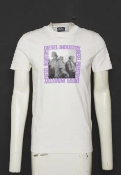 Diesel Unisexo T-DIEGOR-HS2 UNISEX - Camiseta Estampada - White
