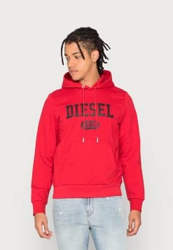 Diesel Hombre S-GINN-HOOD-K25 - Jersey Con Capucha - Red