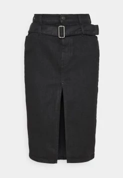 Diesel Mujer DE-FEDY-SP - Falda Vaquera - Black