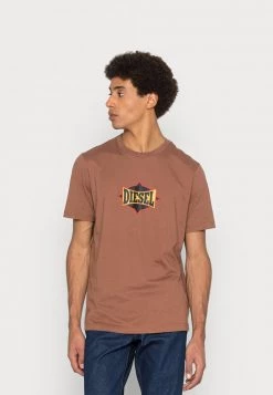Diesel Hombre JUST - Camiseta Estampada - Brown