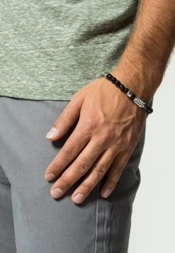 Diesel Hombre Pulsera - Silver-coloured