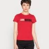 Diesel Mujer Camiseta Estampada - Red 2 Diesel Mujer Camiseta Estampada - Red -Ritmo Diesel Tienda 74515d5b99d34b6a807ea26eea4dce4f