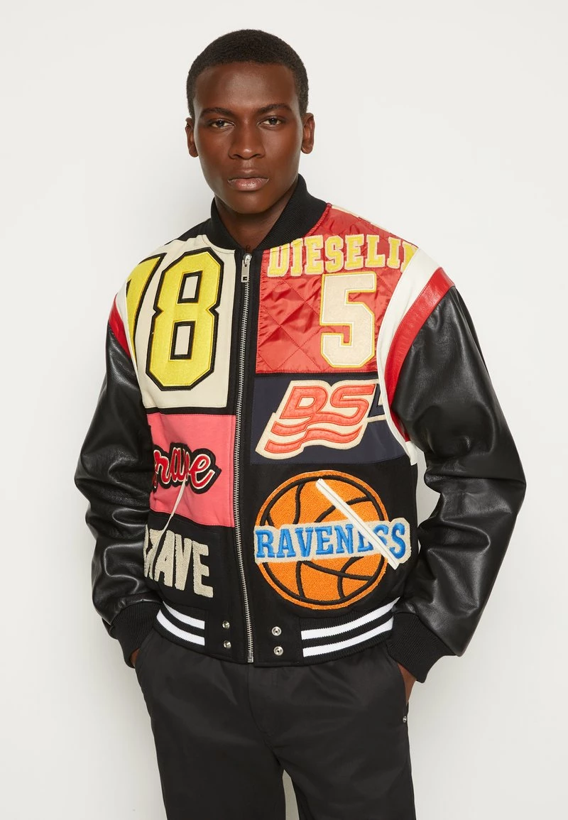 Diesel Hombre Chaqueta De Cuero - Multicolour 3 Diesel Hombre Chaqueta De Cuero - Multicolour