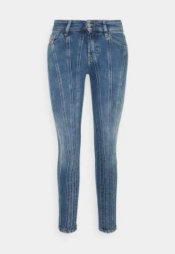 Diesel Mujer D-SLANDY - Vaqueros Pitillo - Medium Blue
