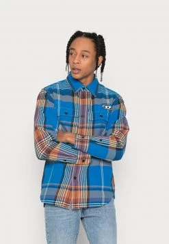 Diesel Hombre CROSS - Camisa - Blue