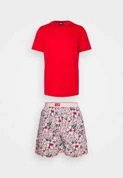 Diesel Hombre JUST STARK - Pijama - Beig/red