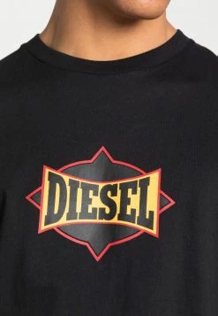 Diesel Hombre JUST - Camiseta Estampada - Black -Ritmo Diesel Tienda 78f7b1b5be8741ca90967a889eda347b