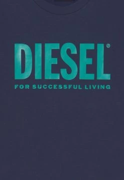 Diesel Unisexo JUST LOGO - Camiseta Estampada - Peacoat -Ritmo Diesel Tienda 7a2b86ecdee348da8ce0c0e96f647749