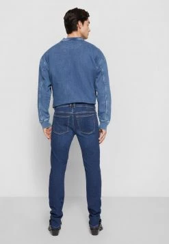 Diesel Hombre LIBRARY SLEENKER - Vaqueros Slim Fit - Dark Blue -Ritmo Diesel Tienda 7d490ecbca604e6dba04f14bc8e817d0