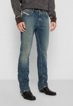 Hombre 2021 DIESEL LIBRARY - Vaqueros Bootcut - Dark Blue Denim