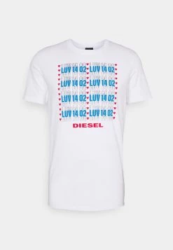 Diesel Hombre UMLT-DIEGOS - Camiseta De Pijama - Bright White