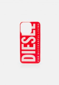 Unisexo DIESEL CLEAR CASE FOR IPHONE 13 PRO - Funda Para Móvil - Red/white