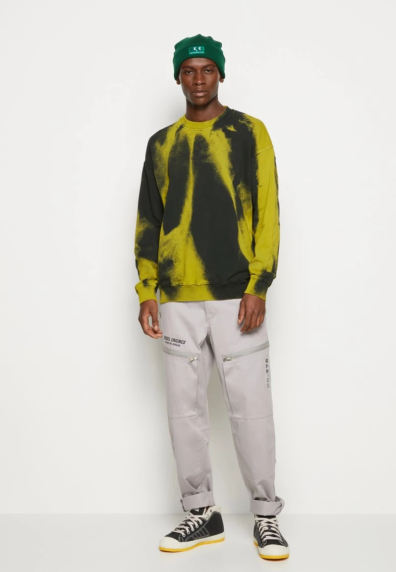 Diesel Unisexo MART UNISEX - Sudadera - Yellow/black 6 Diesel Unisexo MART UNISEX - Sudadera - Yellow/black - Imagen 4