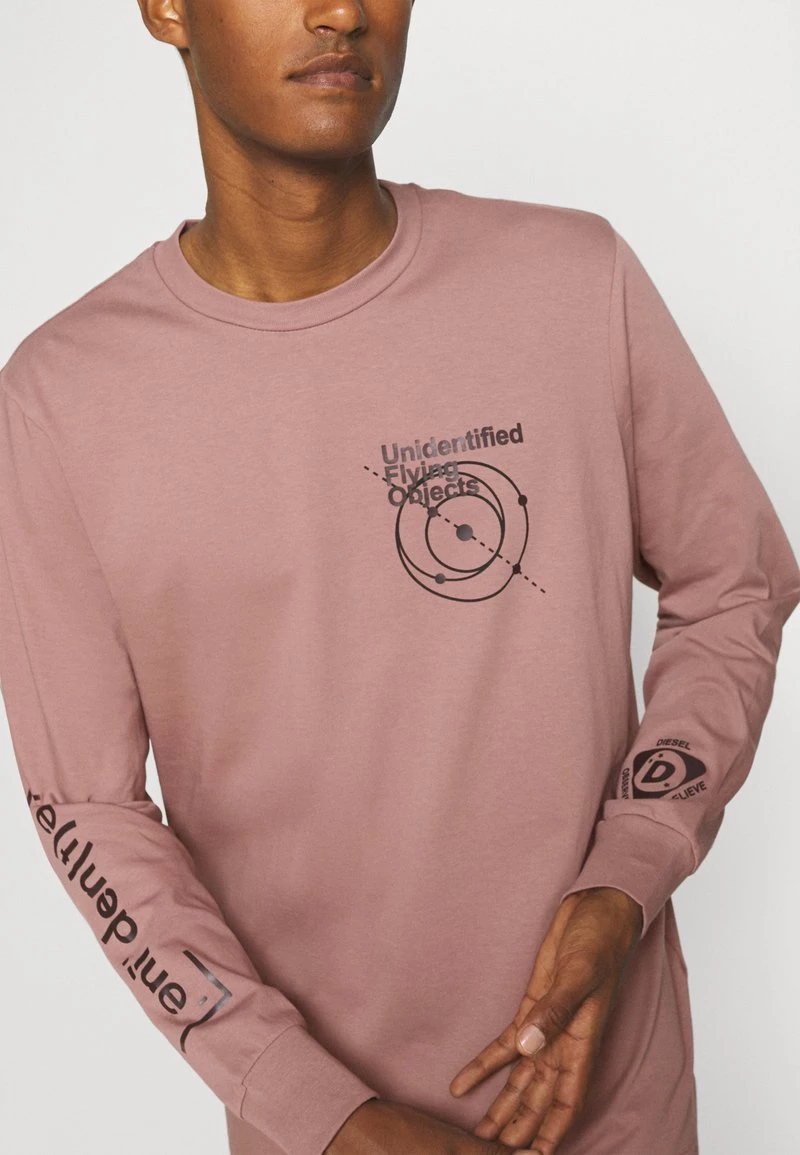 Diesel Unisexo T-JUST-LS-B52 UNISEX - Camiseta Estampada - Aubergine 7 Diesel Unisexo T-JUST-LS-B52 UNISEX - Camiseta Estampada - Aubergine - Imagen 5