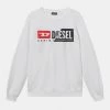 Diesel Unisexo SGIRKCUTY OVER UNISEX - Sudadera - Bianco -Ritmo Diesel Tienda 8143466600ea4b9aafa5a98d07f1d73d