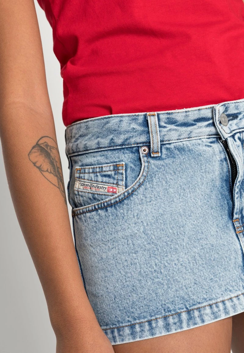 Mujer DE-RON DIESEL LIBRARY - Falda Vaquera - Denim 7 Mujer DE-RON DIESEL LIBRARY - Falda Vaquera - Denim - Imagen 5