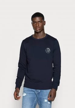 Diesel Hombre UMLT-WILLY SWEAT-SHIRT - Sudadera - Blau