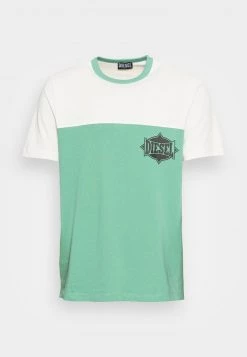 Diesel Hombre T JUST YOKE - Camiseta Estampada - Green -Ritmo Diesel Tienda 8352502091314f2aa9660df718c36f11
