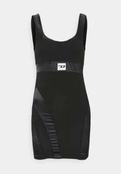 Diesel Mujer UFPT-DILLY-SAT - Camisón - Black -Ritmo Diesel Tienda 83735664ad5b400e924c691a14c4f511