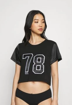 Diesel Mujer UFTEE-ROUNDIE-SAT - Camiseta De Pijama - Black