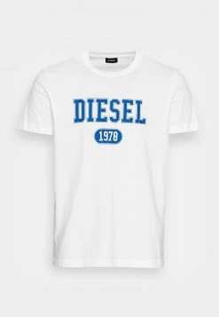 Diesel Hombre DIEGOR - Camiseta Estampada - White -Ritmo Diesel Tienda 859e4aa6e3cd4d15b14a710c33de822f