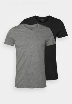 Diesel Hombre UMTEE-MICHAEL-TUBE-T 2 PACK - Camiseta Interior - Black/gray