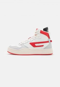 Diesel Hombre S-UKIYO MID - Zapatillas Altas - White/red