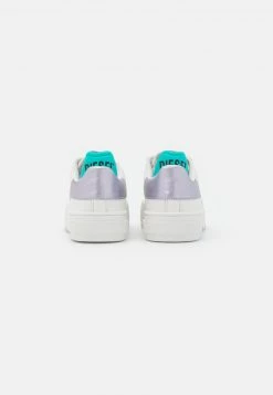 Diesel Mujer S-SHIKA LOW LACE W - Zapatillas - White/turquoise -Ritmo Diesel Tienda 8990a97a262344fda71a4ea4c61dcdb6