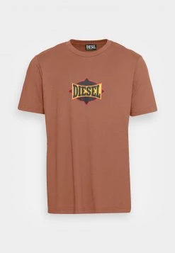 Diesel Hombre JUST - Camiseta Estampada - Brown -Ritmo Diesel Tienda 899661e854334feea02bae69cb0ccd44
