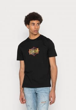 Diesel Hombre JUST - Camiseta Estampada - Black