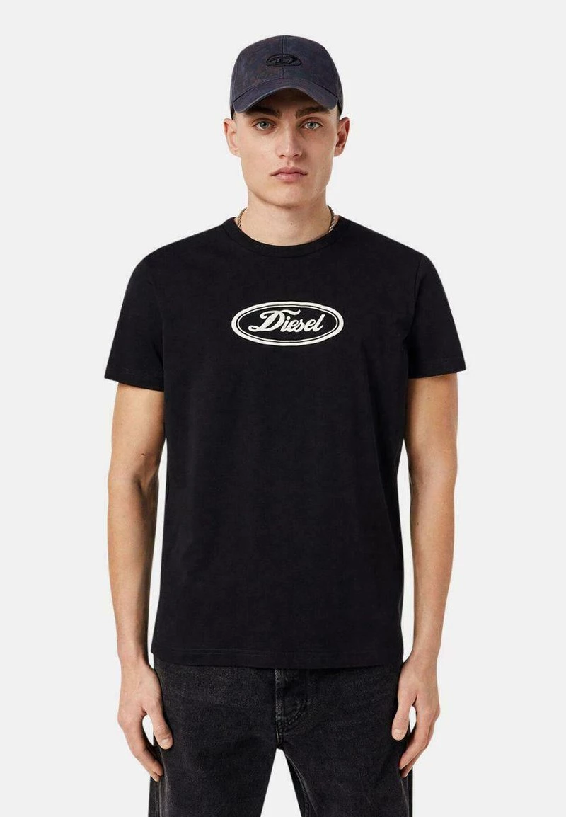 Diesel Hombre DIEGOR - Camiseta Estampada - Noir 3 Diesel Hombre DIEGOR - Camiseta Estampada - Noir