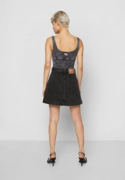 Mujer DE-ALBUS DIESEL LIBRARY - Minifalda - Black/gray 10 Mujer DE-ALBUS DIESEL LIBRARY - Minifalda - Black/gray -Ritmo Diesel Tienda 8db52229009b45bd8df4bae8cb11af62