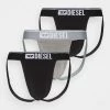 Diesel Hombre JOCKY 3 PACK - Braguitas - Black/gray -Ritmo Diesel Tienda 8e09d16673ea4da181dececdb5b93276