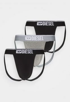 Diesel Hombre JOCKY 3 PACK - Braguitas - Black/gray