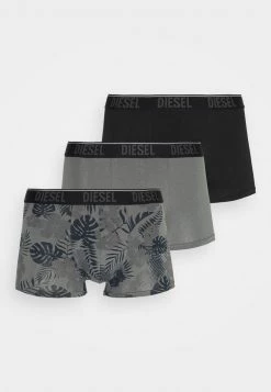 Diesel Hombre DAMIEN 3 PACK - Culotte - Gray/black