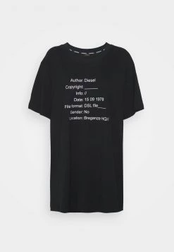 Diesel Mujer UFTEE-ELODIE - Camisón - Black -Ritmo Diesel Tienda 8f18d44ab23e49c2903512ab770a2731