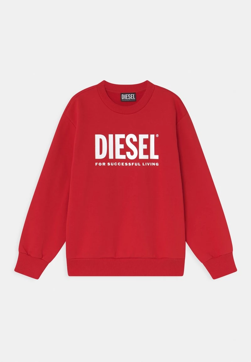 Diesel Unisexo SCREW DIVISION LOGO UNISEX - Sudadera - Red Blood 3 Diesel Unisexo SCREW DIVISION LOGO UNISEX - Sudadera - Red Blood
